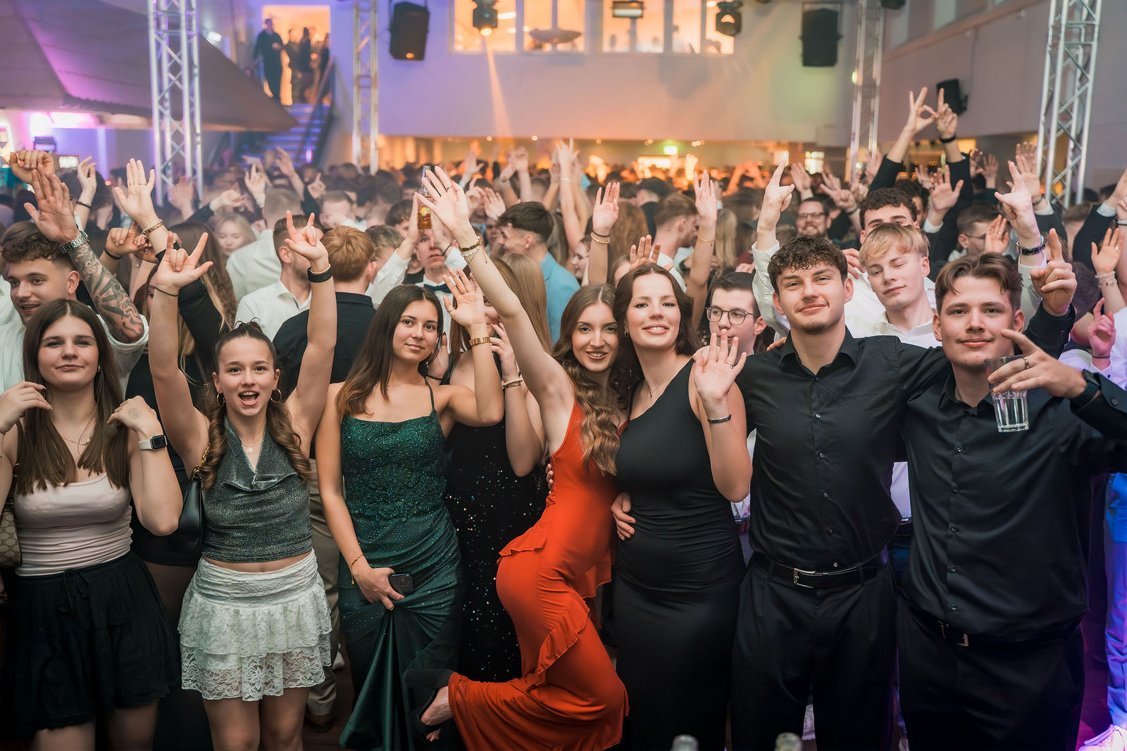 Stimmung bei einer GalaxyEvents Veranstaltung